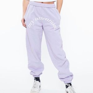 BRAND NEW BOYS LIE my attention sweatpants